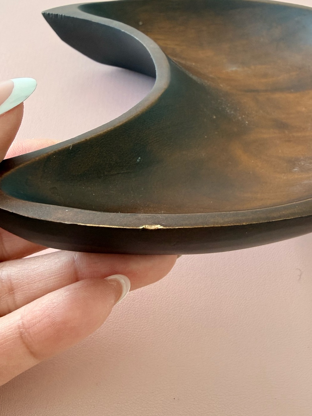 UO • Wooden Moon Trinket Dish - Picture 4 of 5
